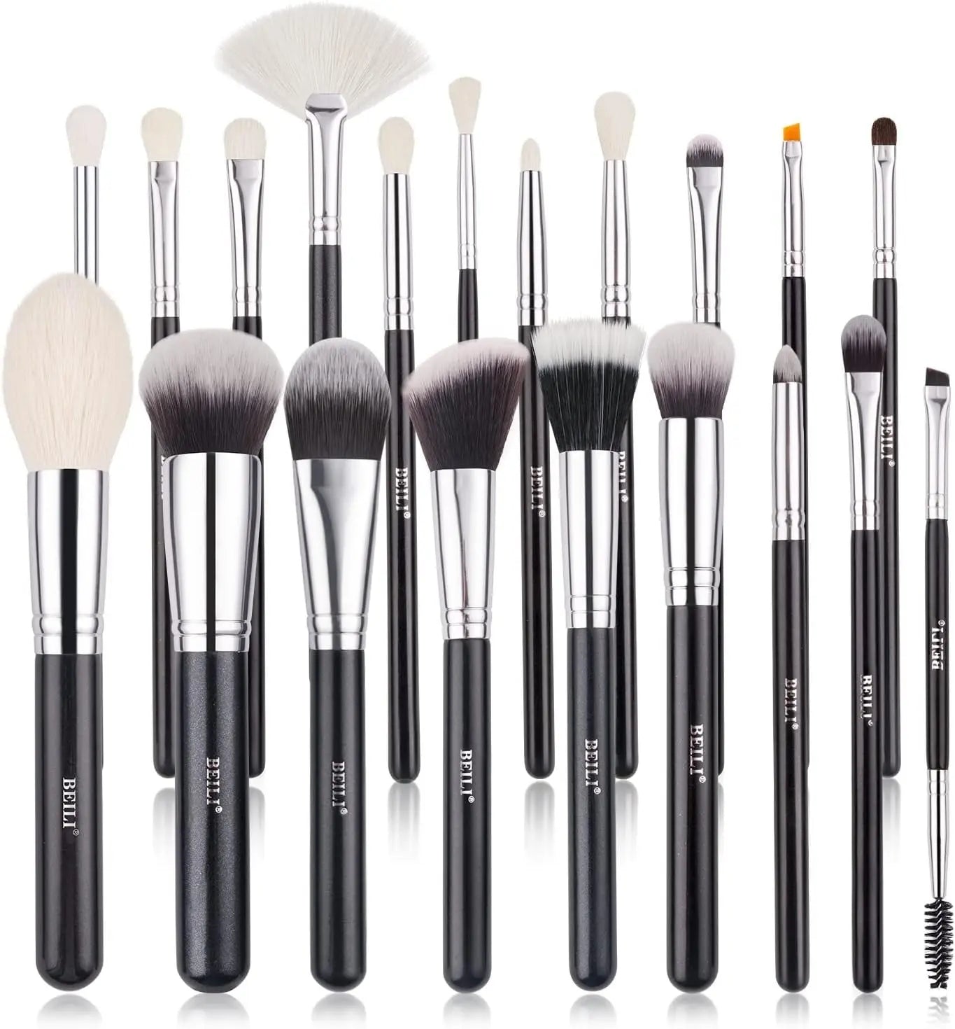 BEILI Makeup Brushes 20Pcs Professional Makeup Brush Set