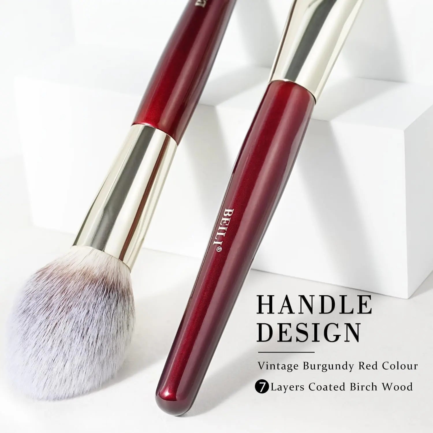 BEILI Makeup Brushes Set 9Pcs