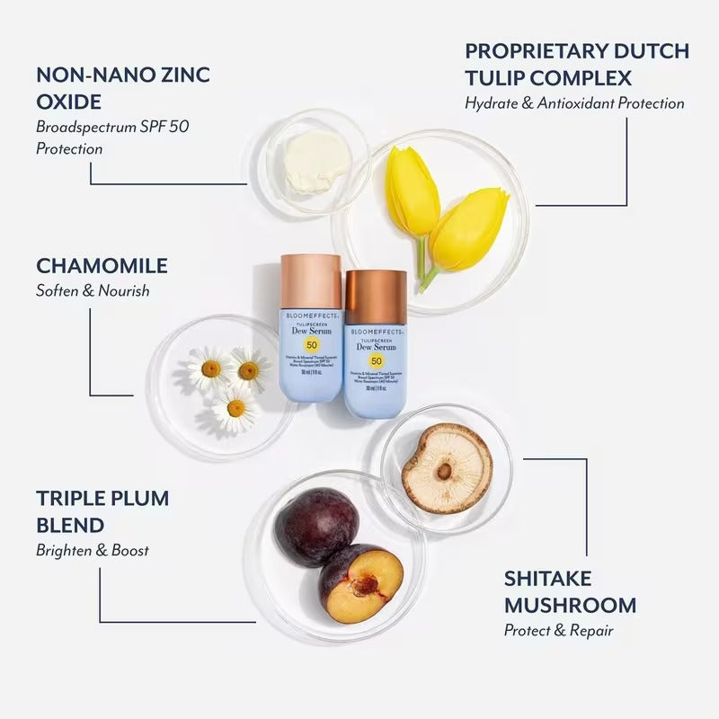 Bloomeffects Tulipscreen Dew Serum SPF 50 - Glow