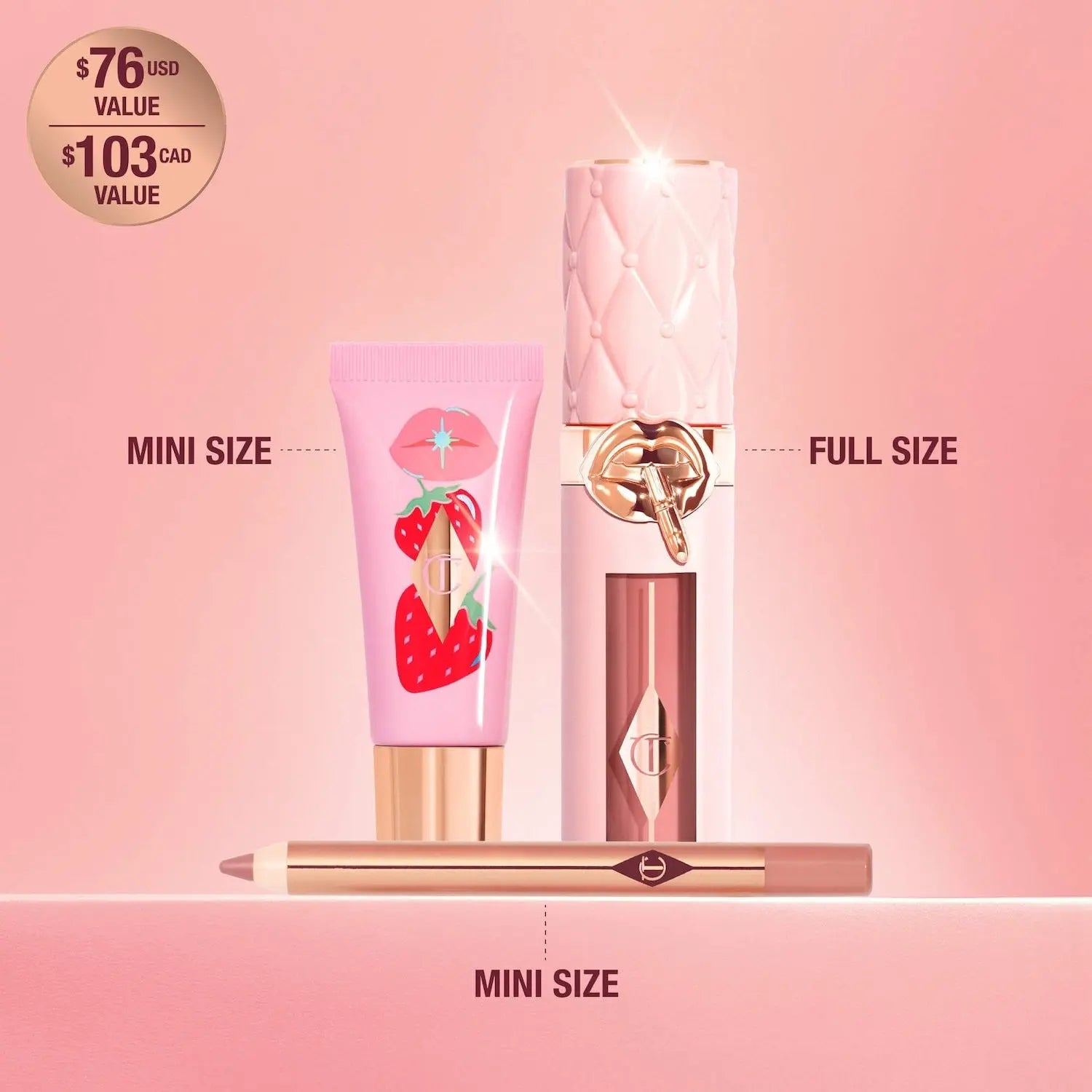 Charlotte Tilbury Juicy, Plumper-Looking Lips Kit