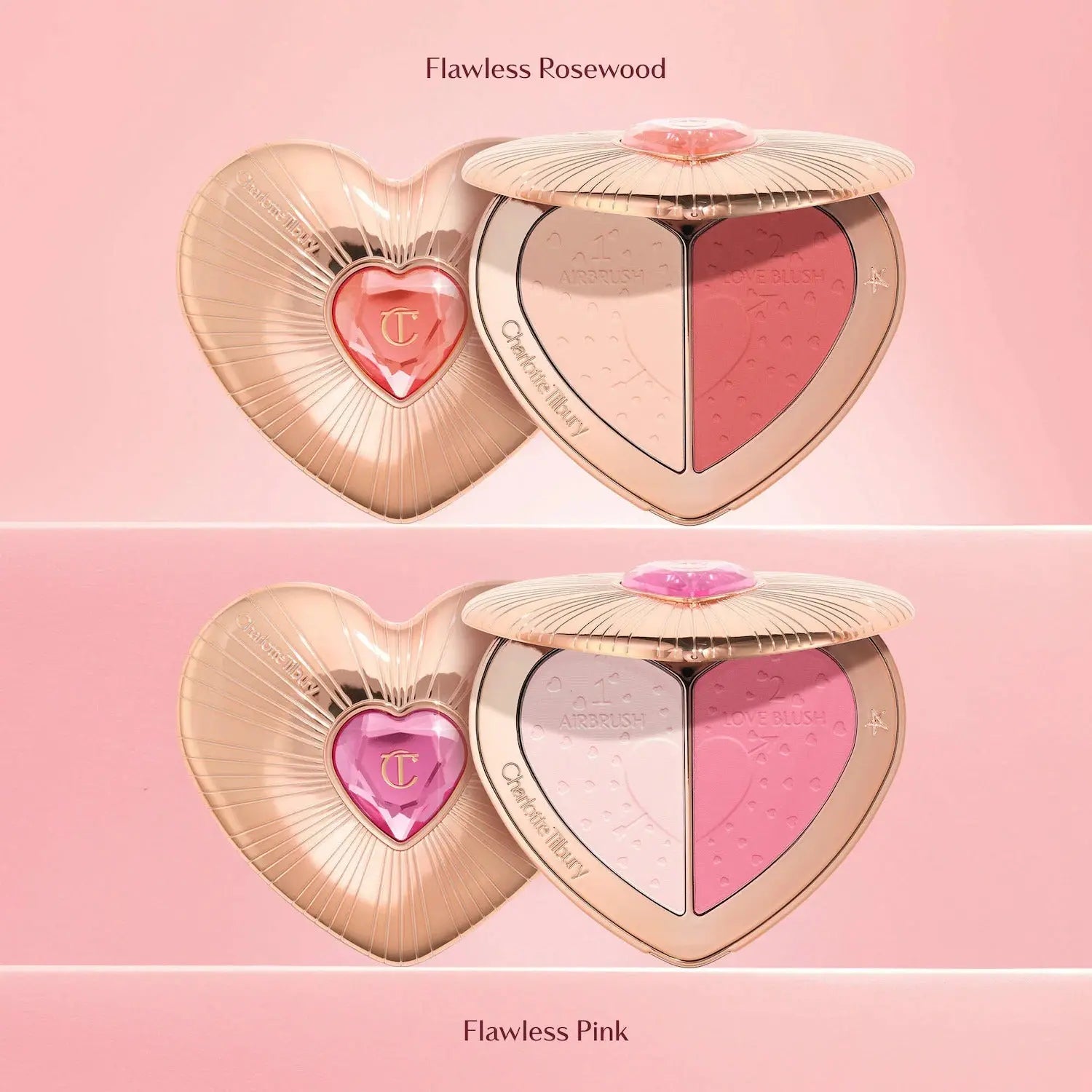 Charlotte Tilbury Pillow Talk Beauty Soulmates Face Palette