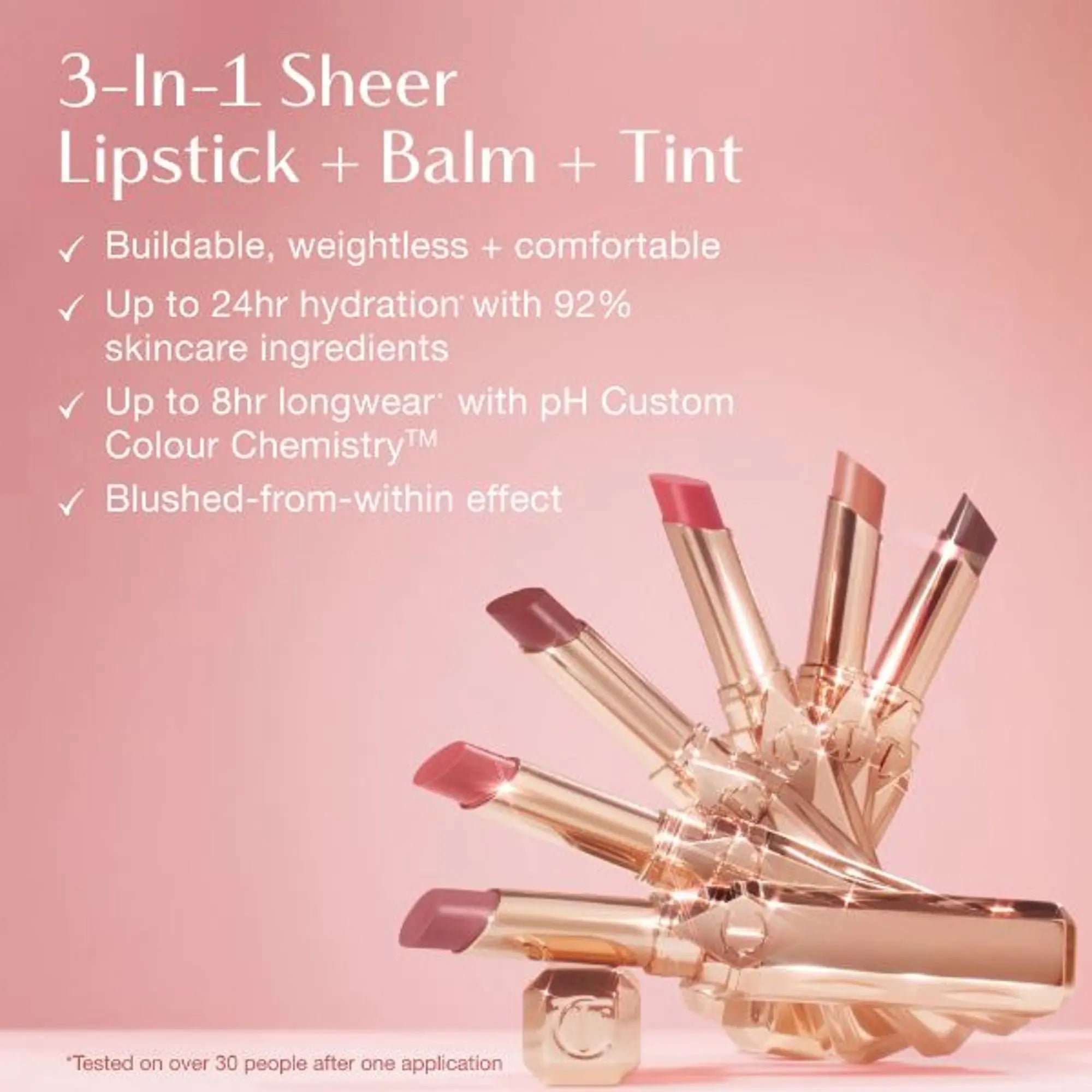 Charlotte Tilbury Pillow Talk Blush Balm Lip Tint (Various Shades)