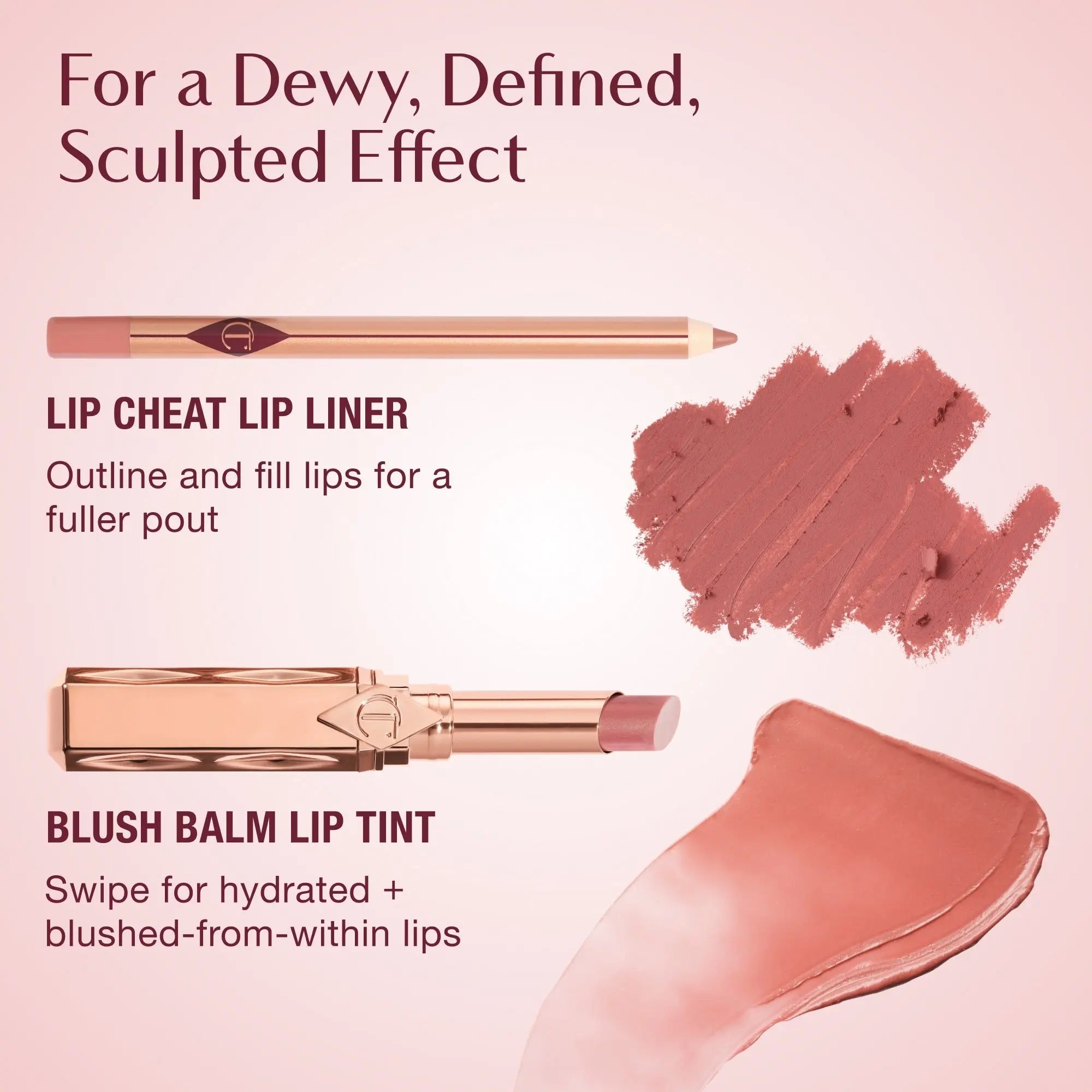 Charlotte Tilbury Pillow Talk Blush Balm Lip Tint (Various Shades)