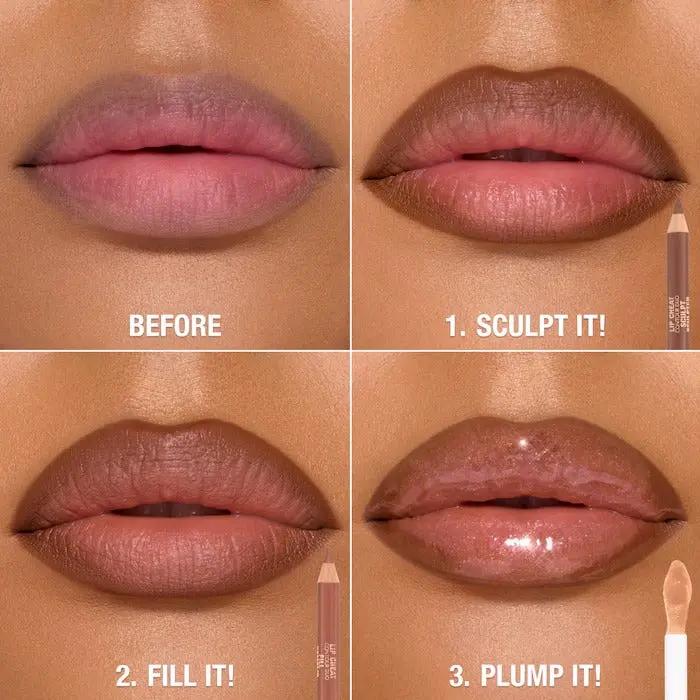 Charlotte Tilbury Super Nudes Lip Cheat Contour Duo Lip Liner