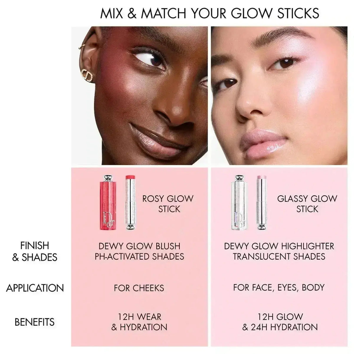 DIOR Backstage Glassy Glow Stick Multi-Use Stick Highlighter Balm