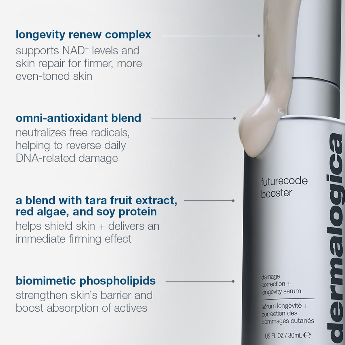 Dermalogica Futurecode Booster Damage-Correcting Longevity Serum 30Ml