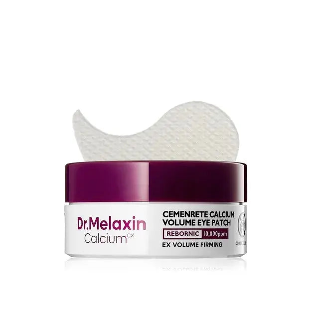 dr melaxin cemenrete calcium volume eye patches