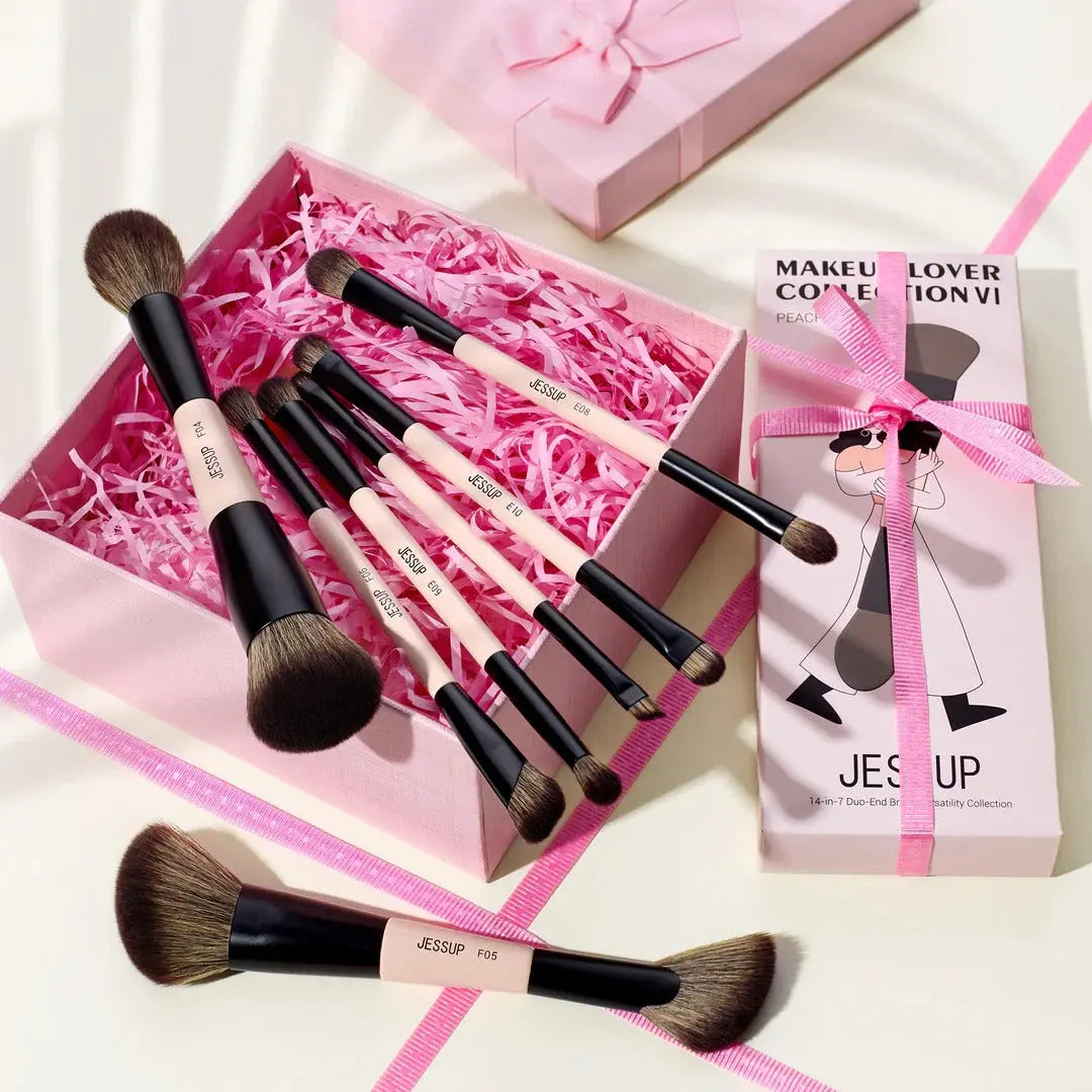 Duo-End Brush Versatility Collection 7pcs (Peach Dust) T600