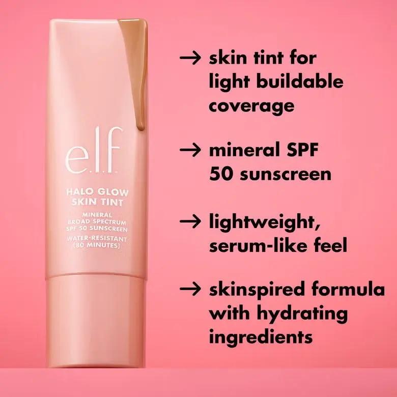Elf Halo Glow Skin Tint SPF 50