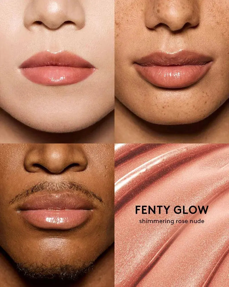 Fenty Beauty Fam Faves 3-Piece Eye, Lip + Highlighter Set