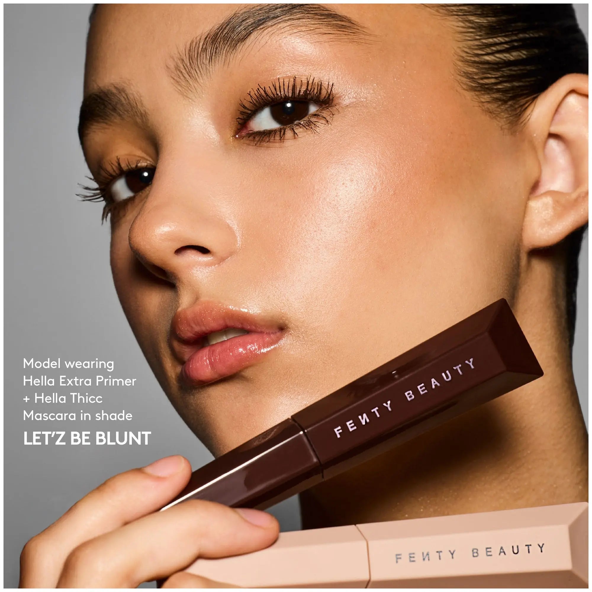 Fenty Beauty Hella Thicc Volumising Mascara- Let'z Be Blunt 10ml