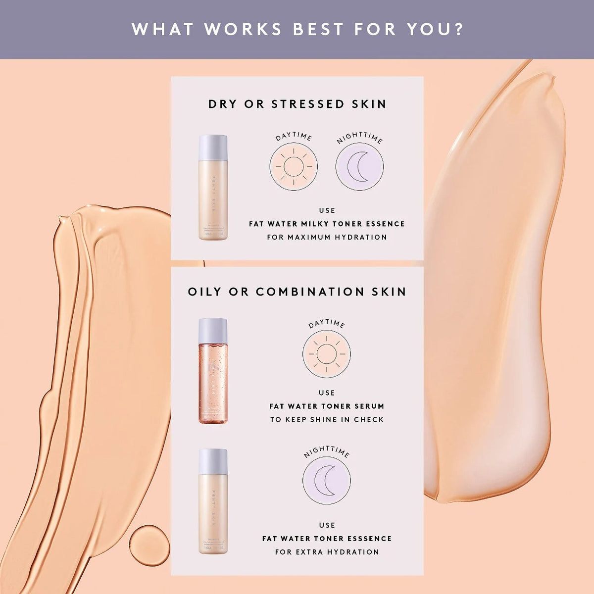 Fenty Beauty by Rihanna Fat Water Hydrating Milky Toner Essence with Hyaluronic Acid + Tamarind 150ml