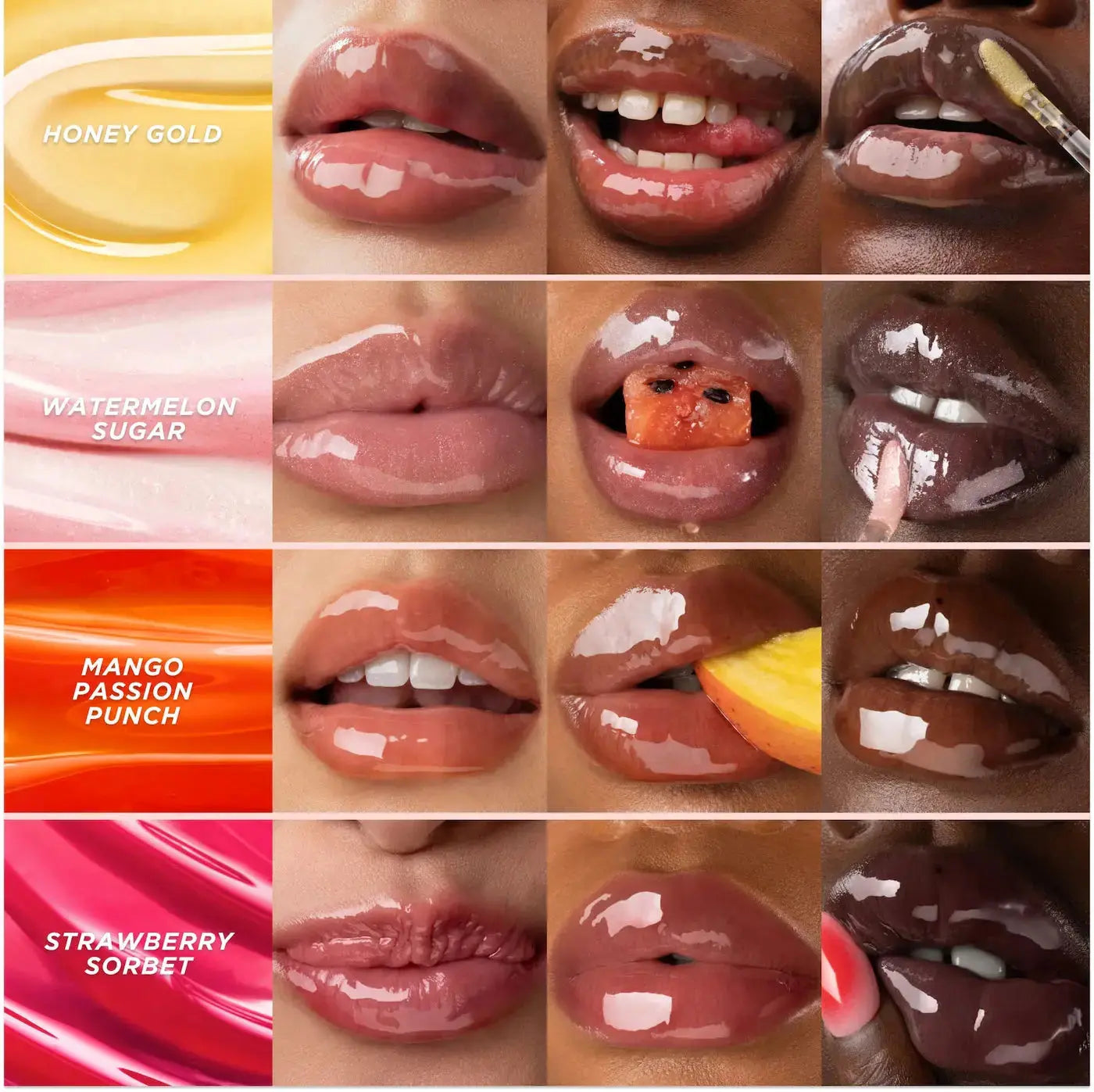 Gisou Honey Infused Lip Oil Strawberry Sorbet