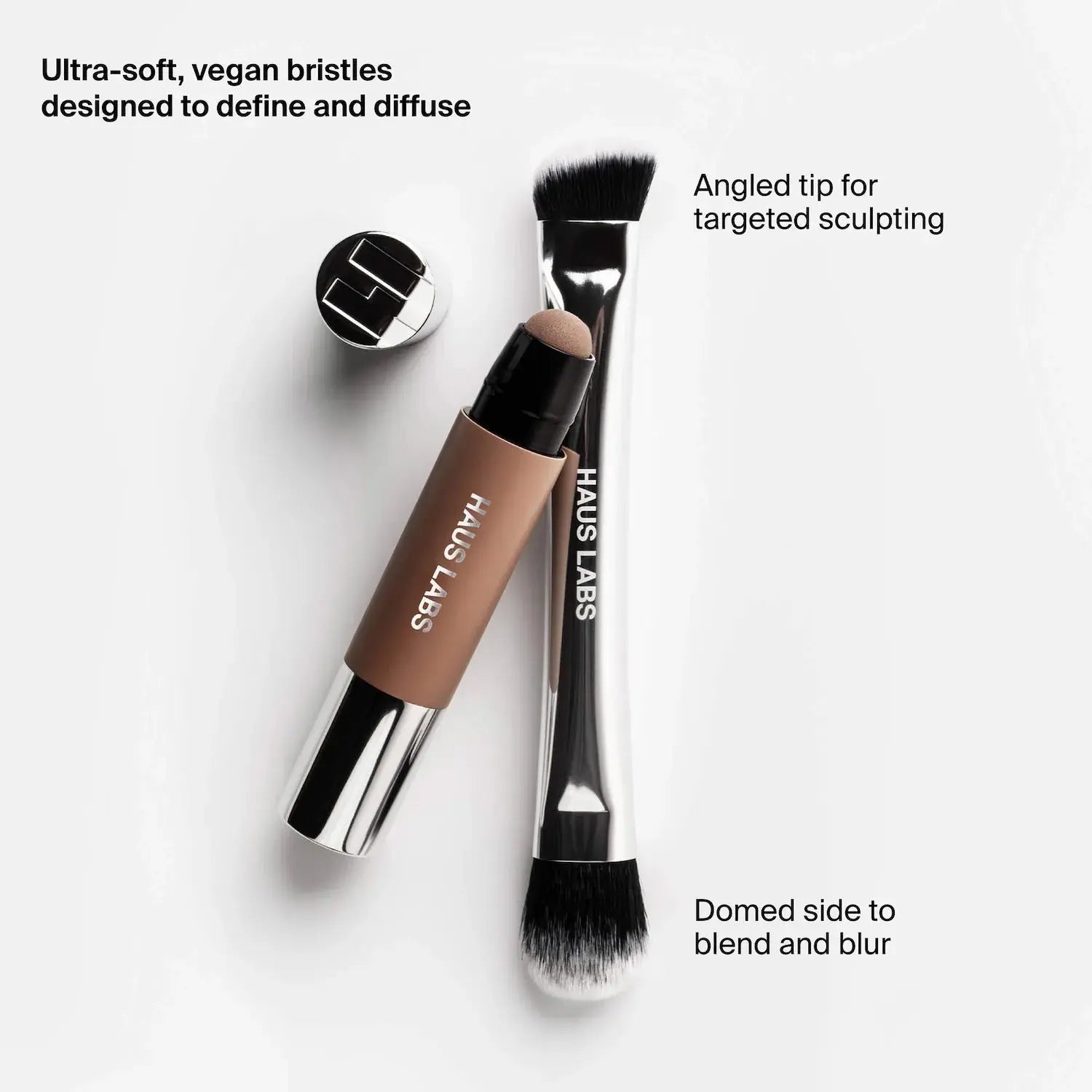 HAUS LABS BY LADY GAGA Dual-Ended Precision Sculpting Brush
