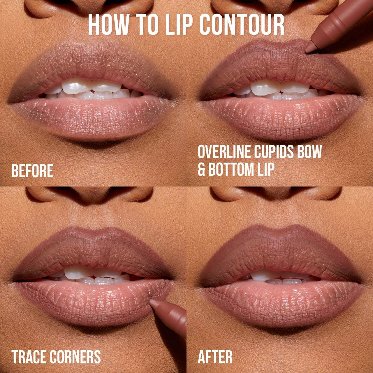 HUDA BEAUTY Lip Contour Automatic Matte Lip Pencil
