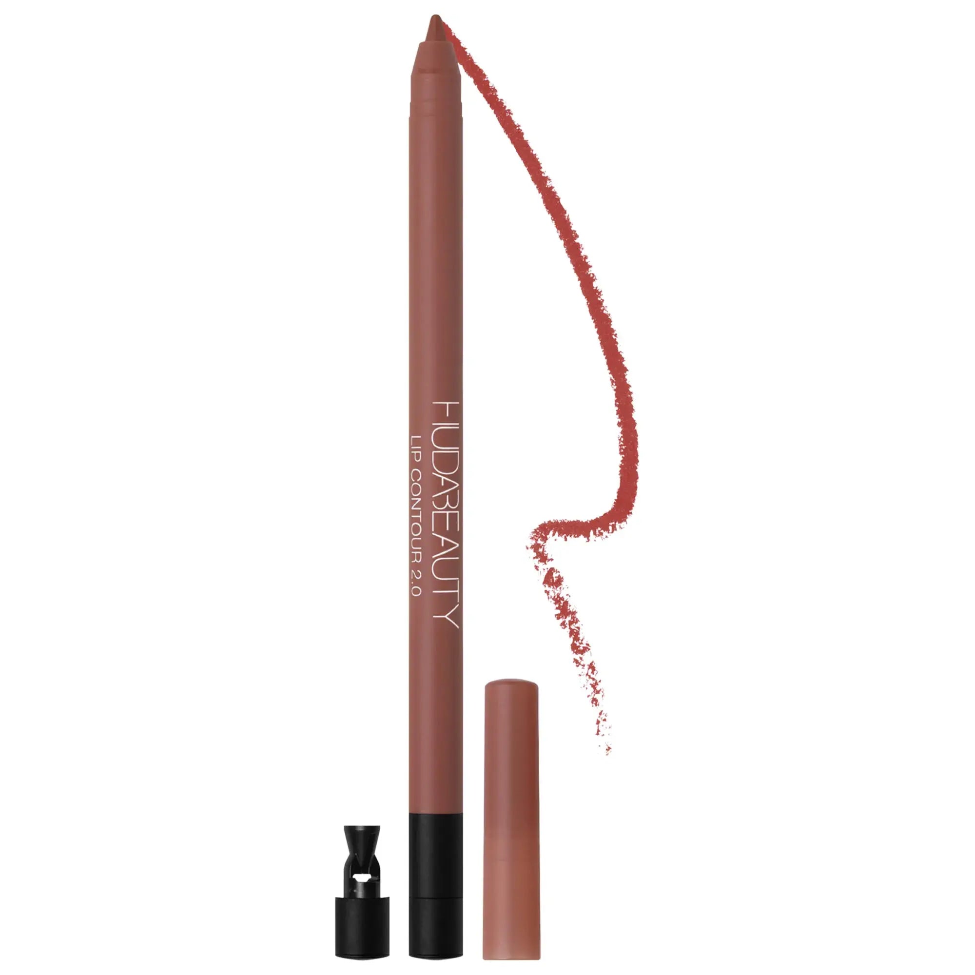 HUDA BEAUTY Lip Contour Automatic Matte Lip Pencil Warm brown