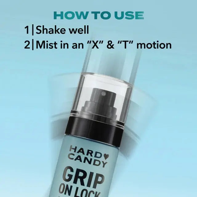 Hard Candy Grip on Lock setting spray