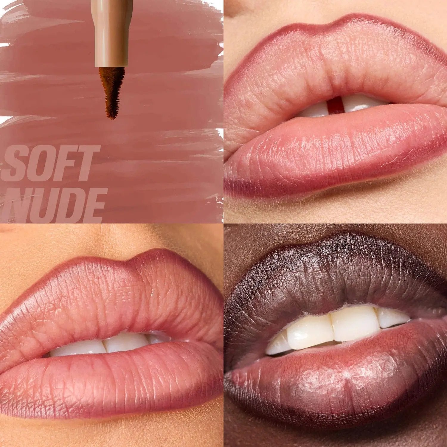 HUDA BEAUTY - Make Out Sesh Lip Stain and Lip Gloss Duos