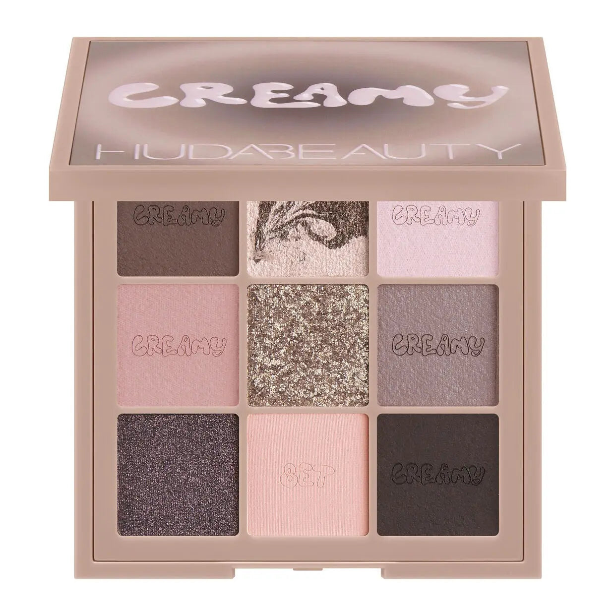 Huda beauty - Creamy Obsessions Eyeshadow Palette greige