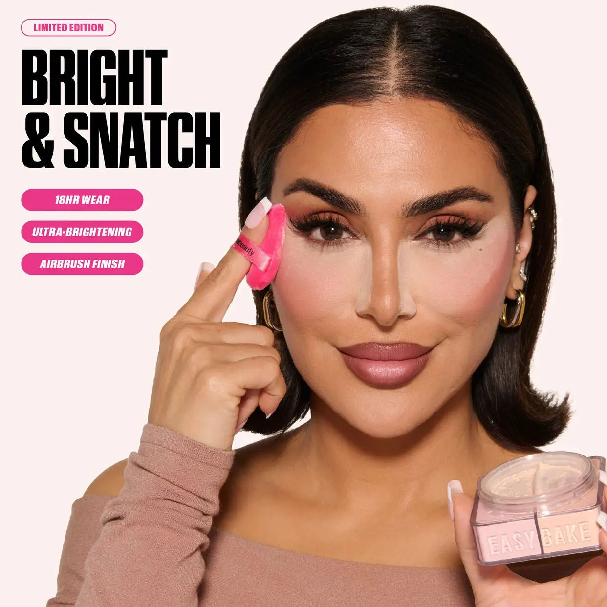 Huda beauty Easy Bake Duo Loose Powder