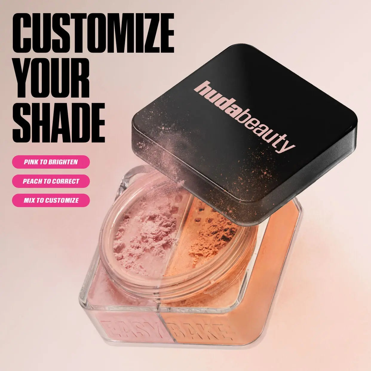 Huda beauty Easy Bake Duo Loose Powder