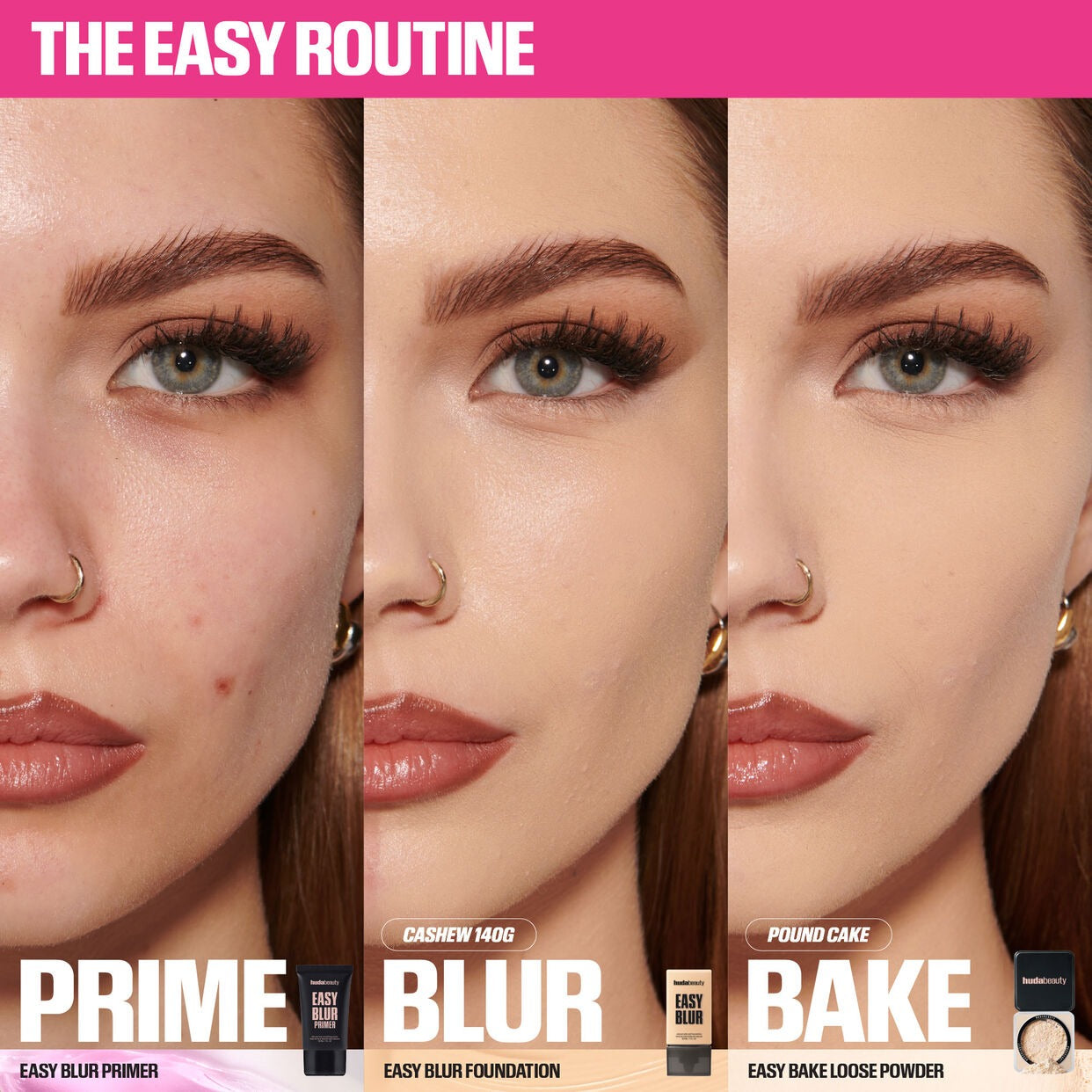 Huda beauty easy blur foundation Mini 10ml