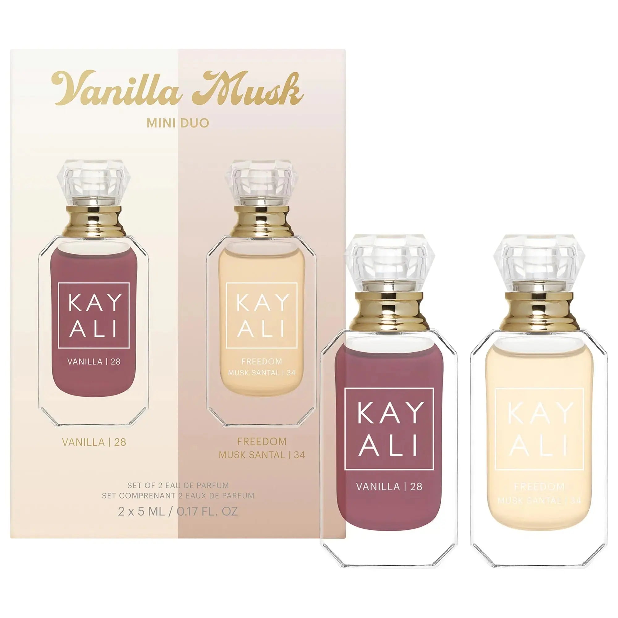 KAYALI Vanilla Musk Mini Duo Perfume Gift Set