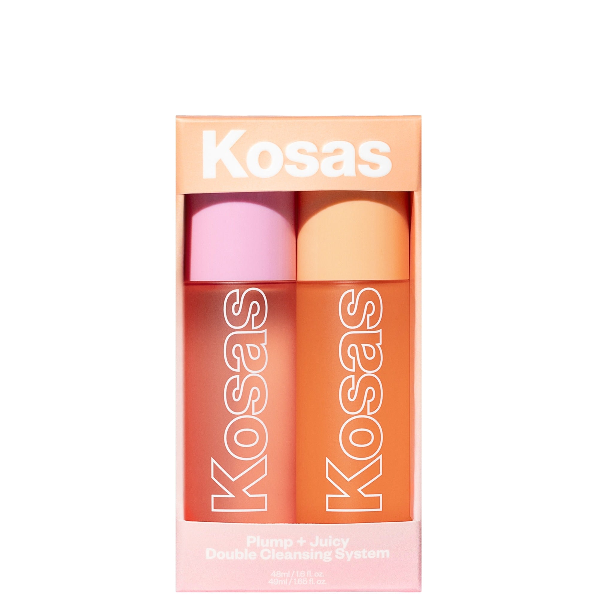 KOSAS Plump + Juicy Double Cleansing System
