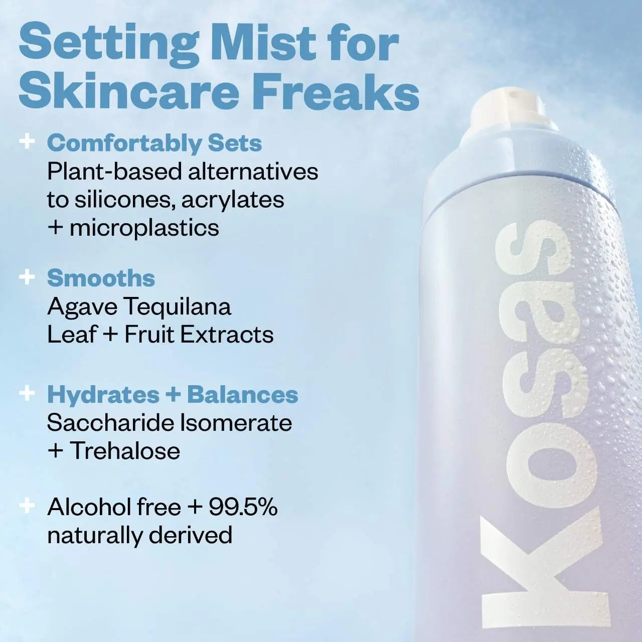Kosas Cloud Set Airy Setting Spray + Smoothing Mist