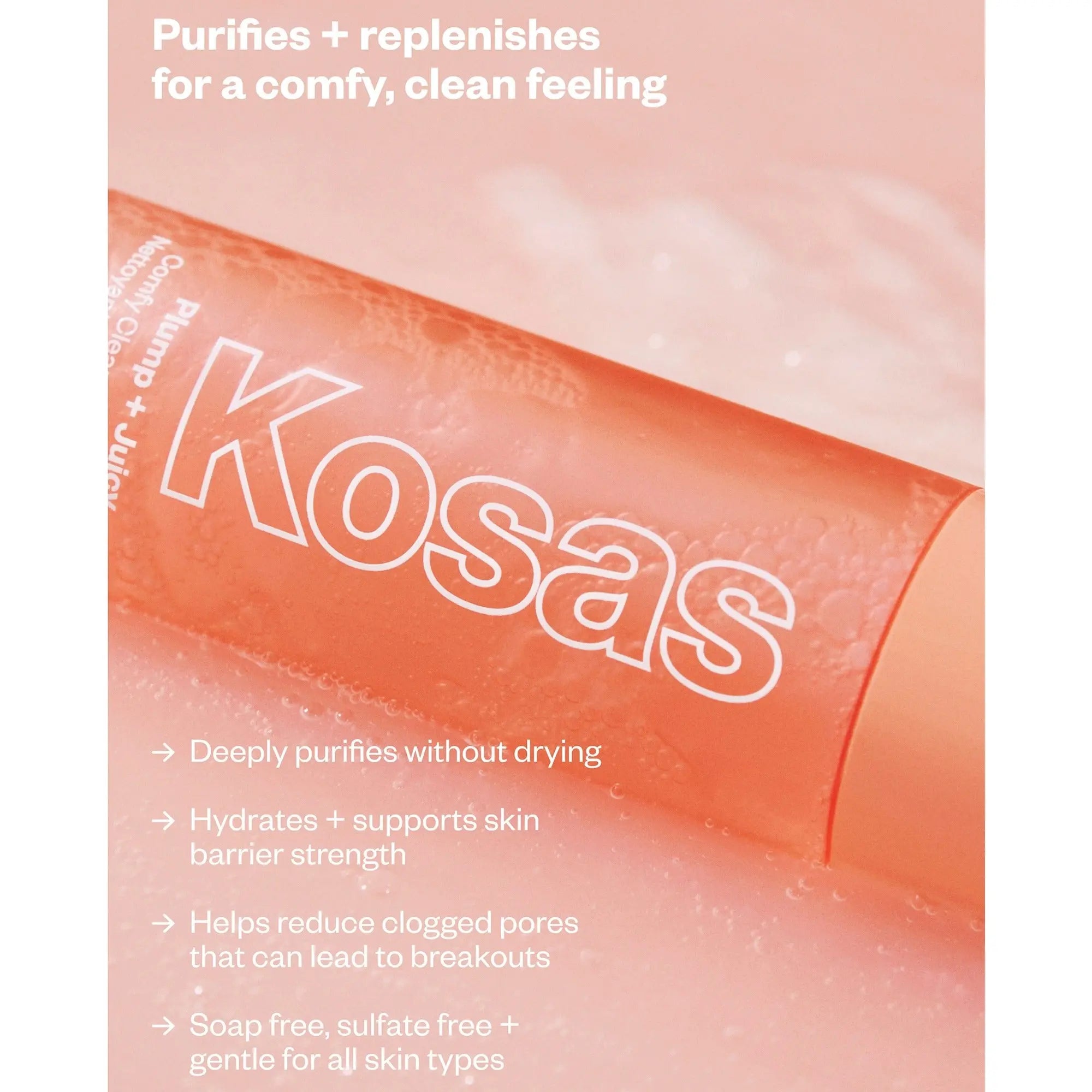 KOSAS Comfy Clean Gel Cleanser 150 ml