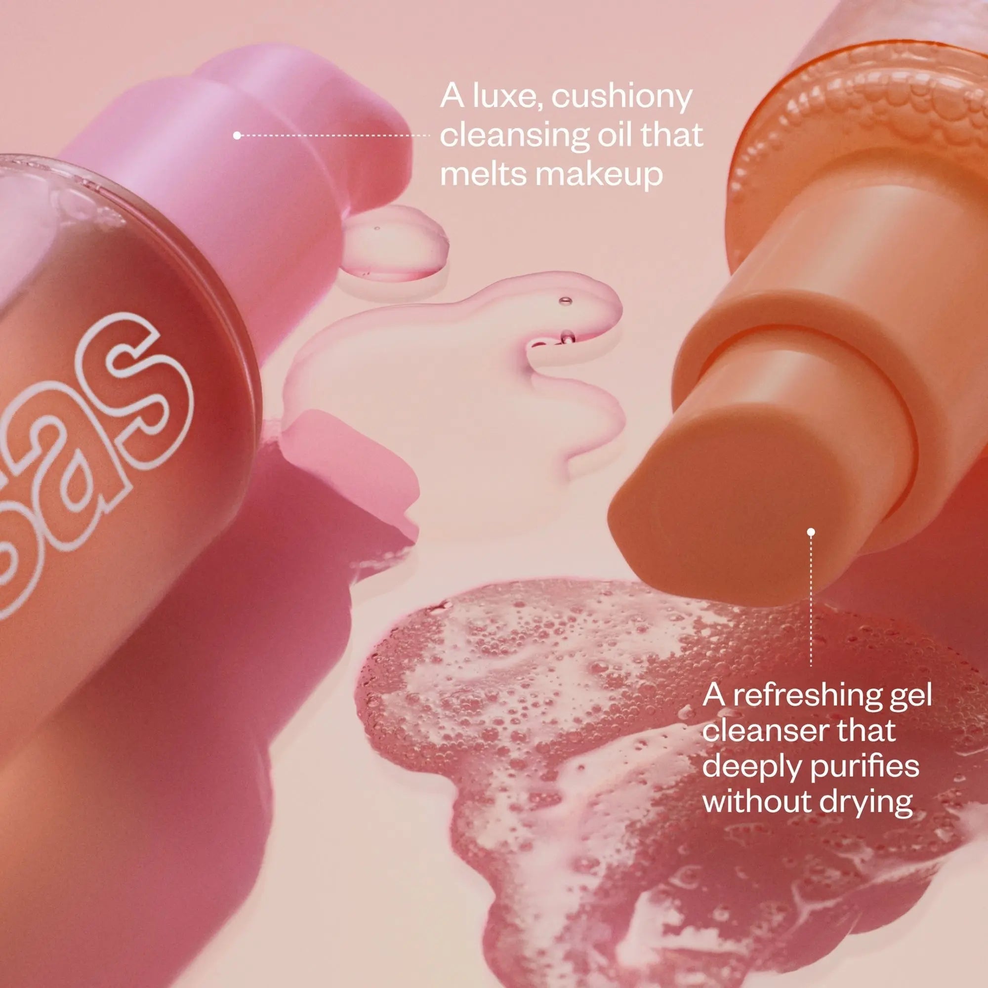 KOSAS Plump + Juicy Double Cleansing System