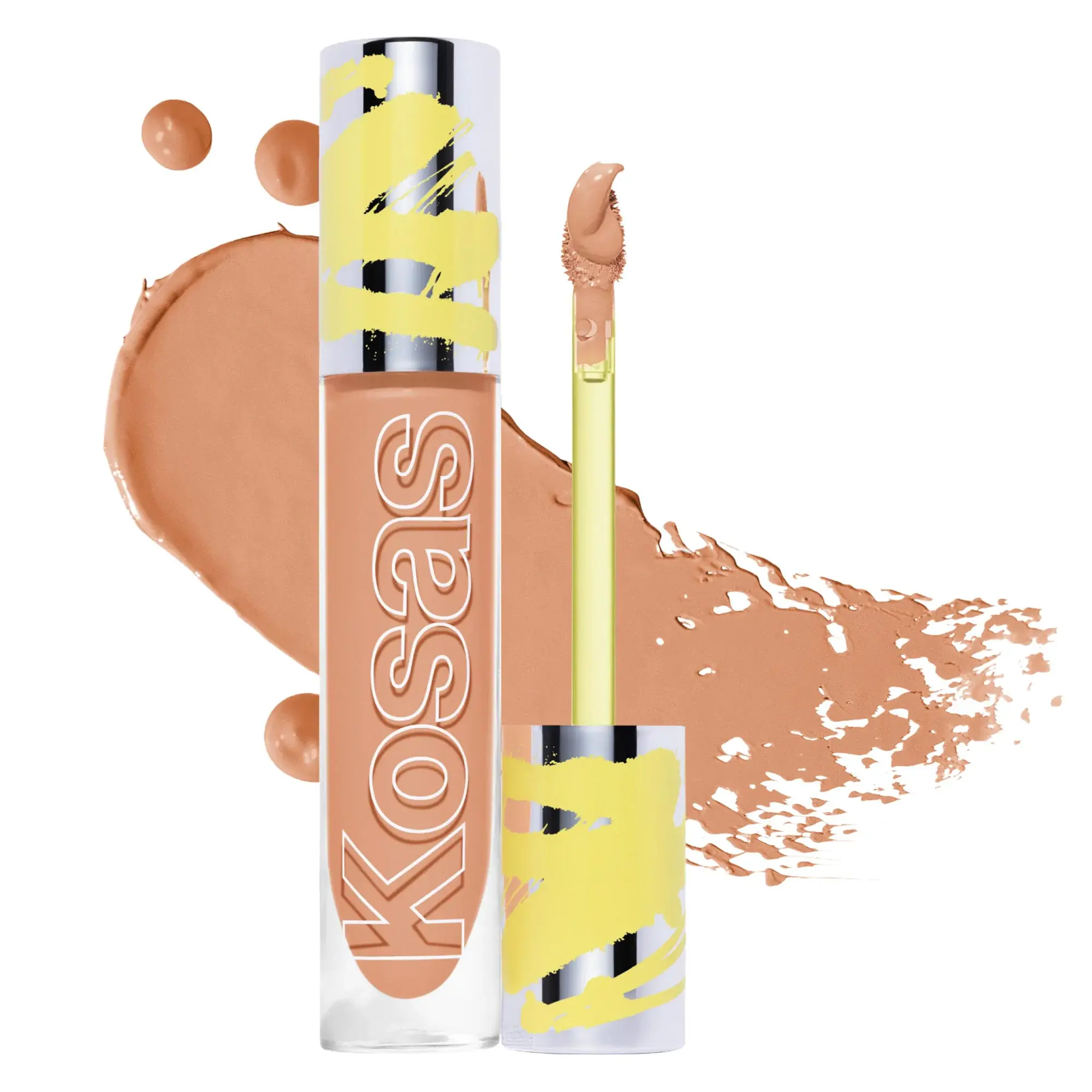 Kosas  Revealer Extra Bright Serum-Powered Color Correctors for Dark Circles   Fantasy - Peach for light medium to medium deep sk