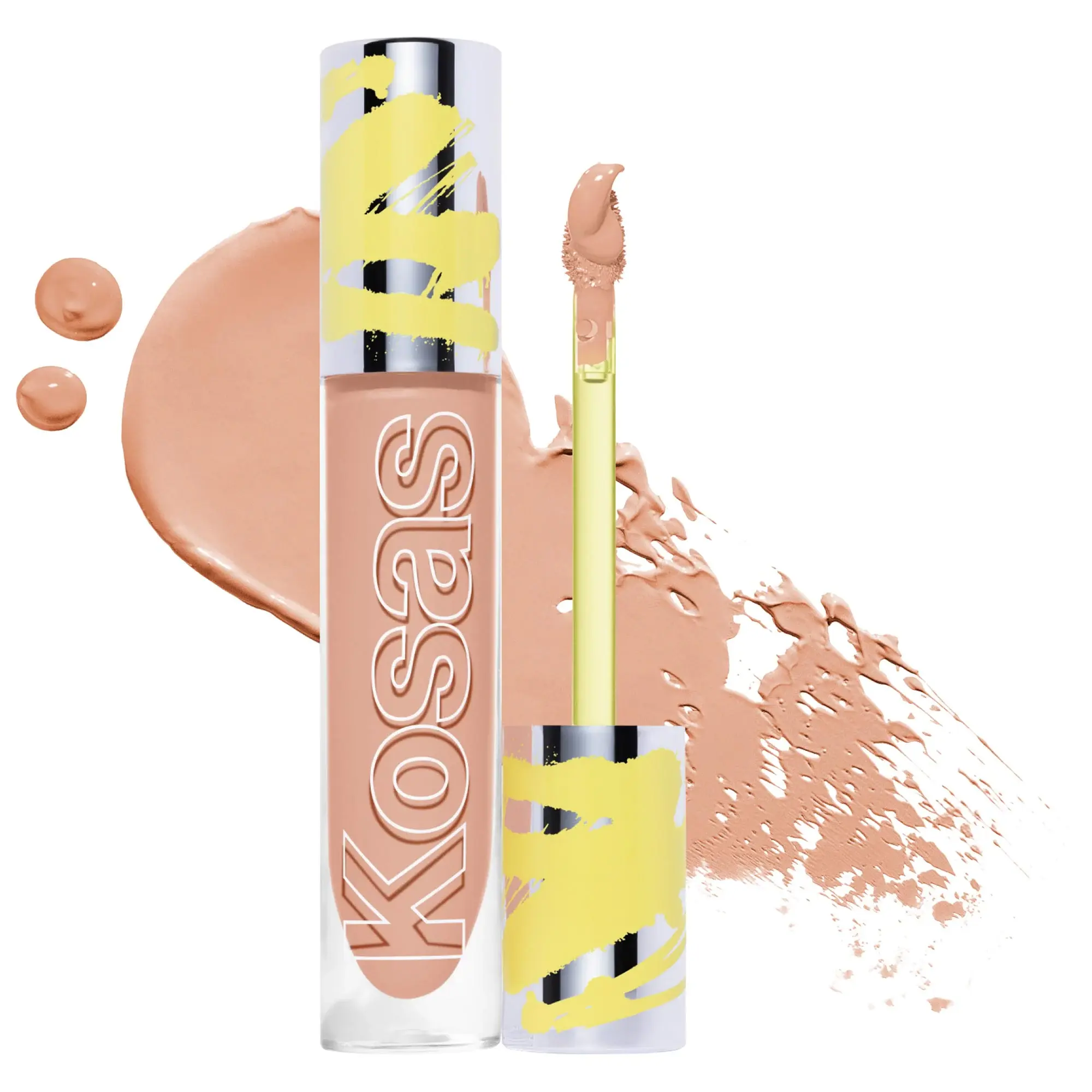 Kosas  Revealer Extra Bright Serum-Powered Color Correctors for Dark Circles   Illusion - Pink Peach for light to medium skin ton