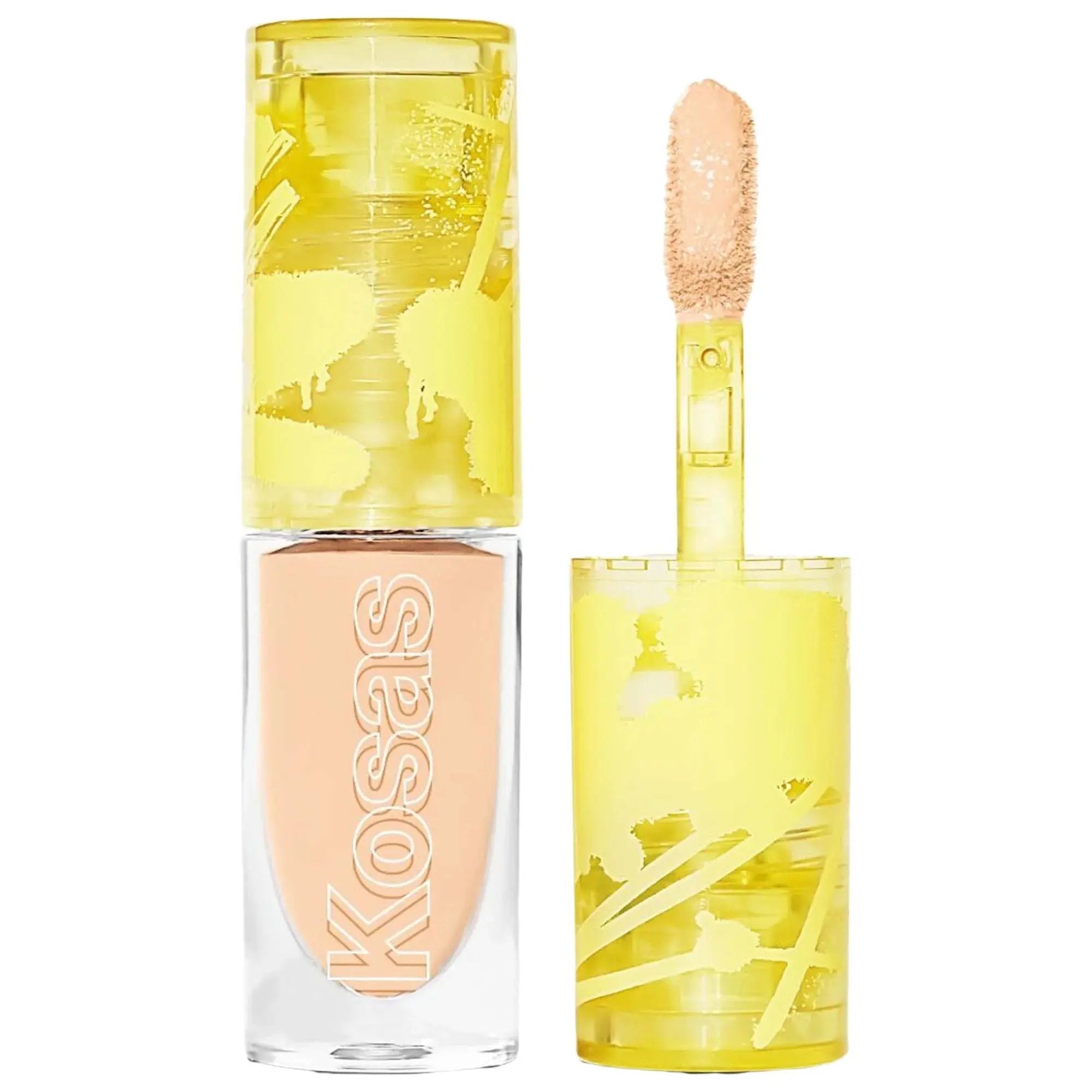 Kosas  Revealer Super Creamy + Brightening Concealer with Caffeine and Hyaluronic Acid   Tone 03 W - light with subtle golden undertones