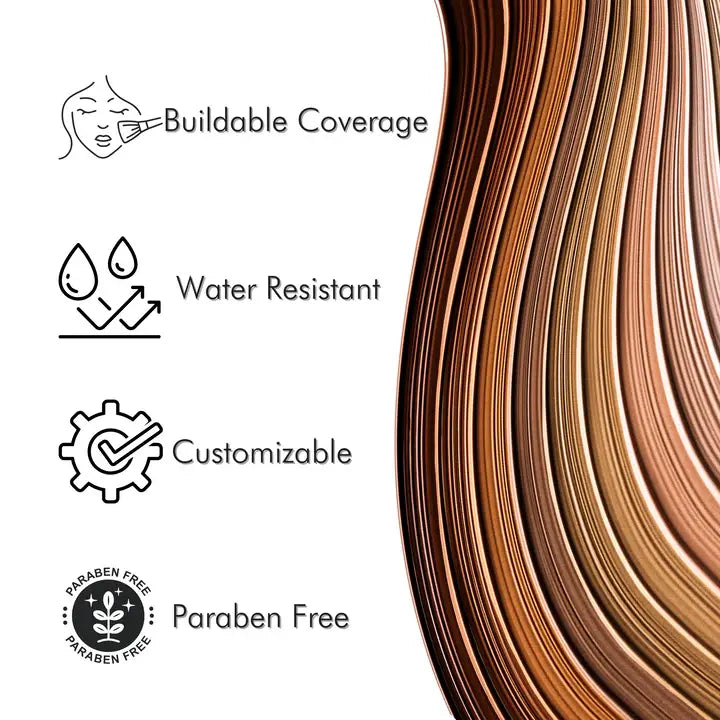 Light-Med Pink-Beige Undertones, 500A series,Ultimate Foundation 5-IN-1 PRO Palette