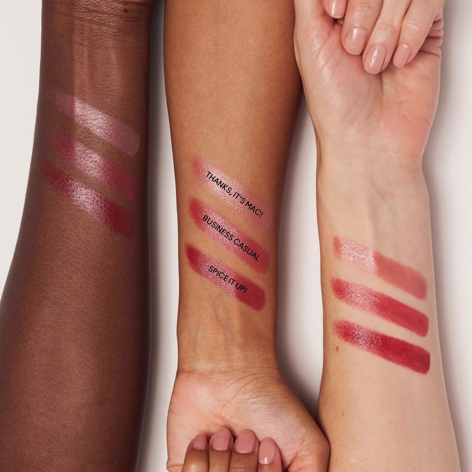 MAC Wildest Gleams Mini Lustreglass Lip Trio Classics (Worth £48)