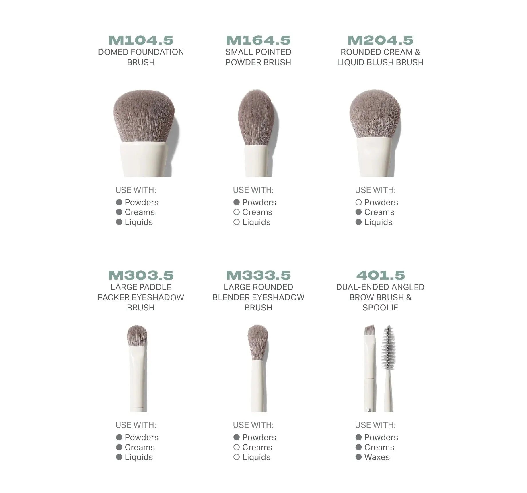 MORPHE 6 Piece Travel Brush Set
