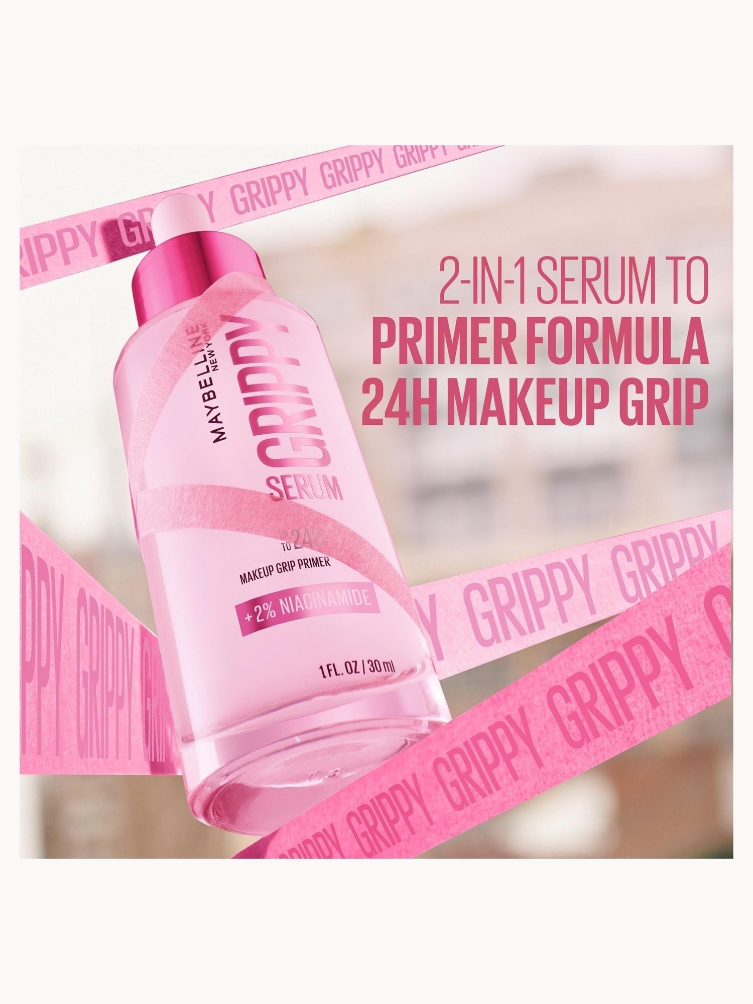 Maybelline New York Grippy Serum Makeup Primer (30ml)