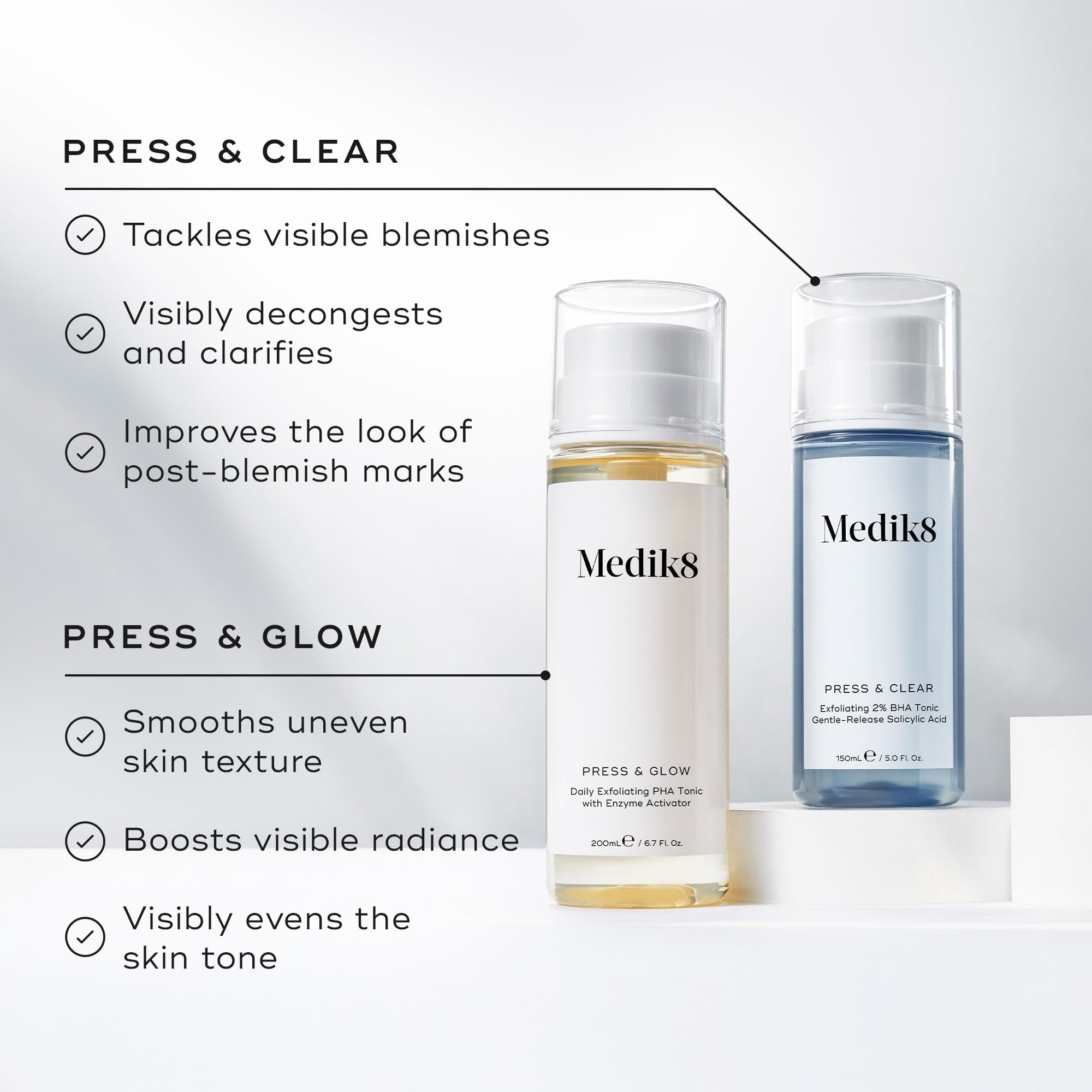 Medik8 Press and Glow Tonic 200ml