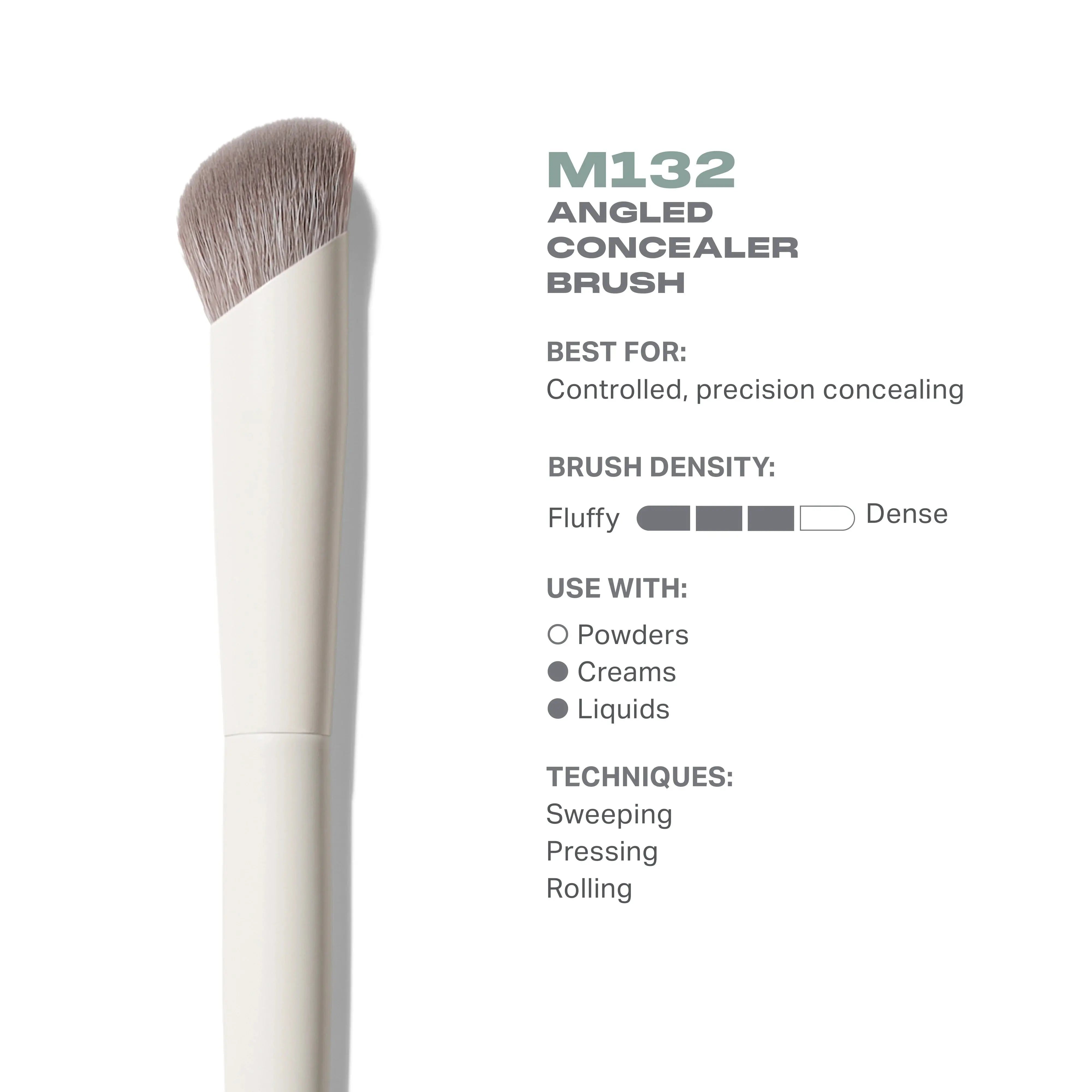 Morphe M132 Angled Concealer Brush