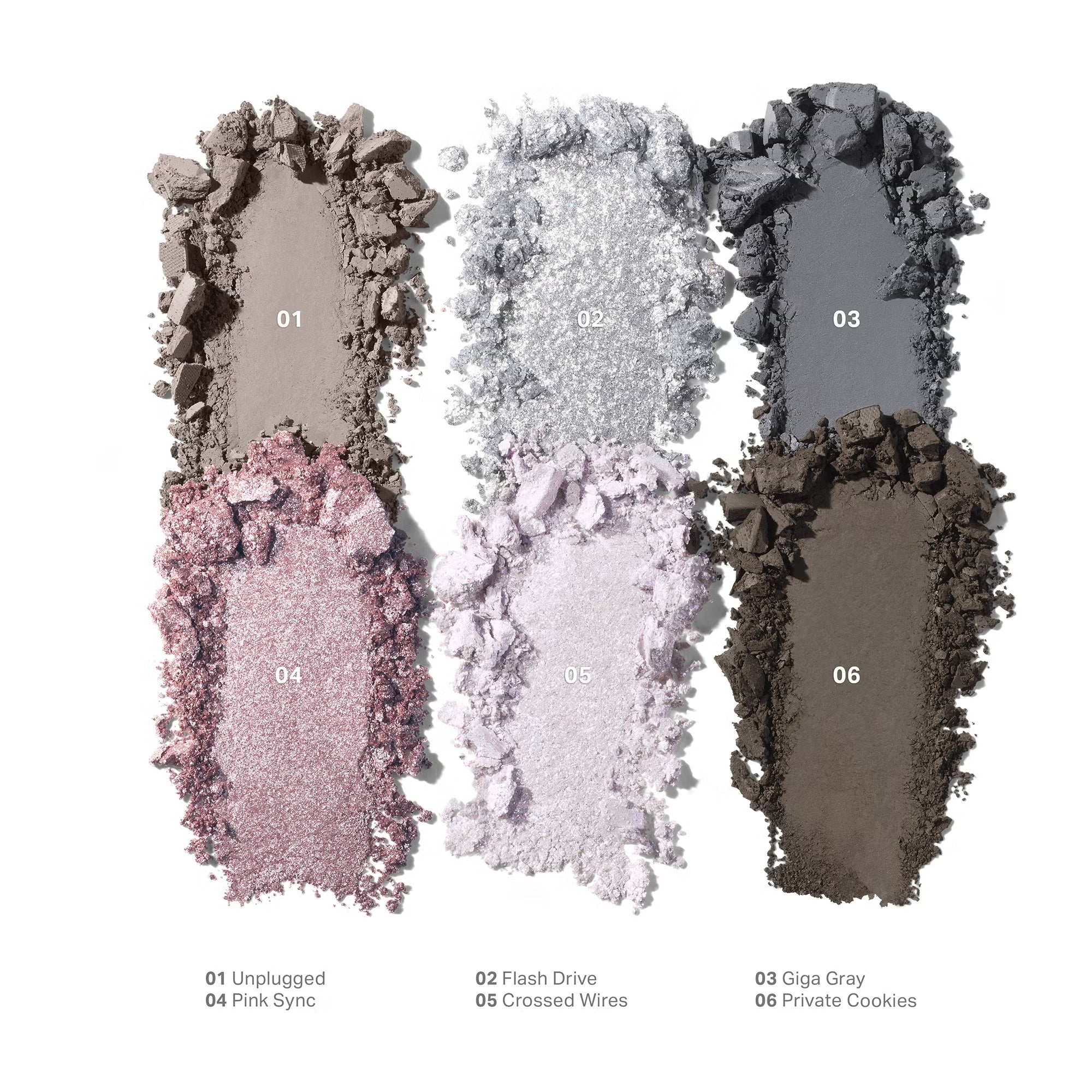 Morphe Cyber Chrome Eyeshadow Palette