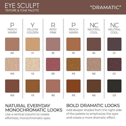 NATASHA DENONA Eye Sculpt Texture & Tone Eyeshadow Palette