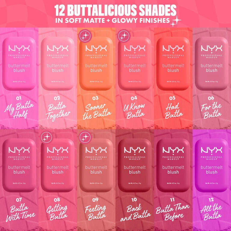 NYX BUTTERMELT BLUSH