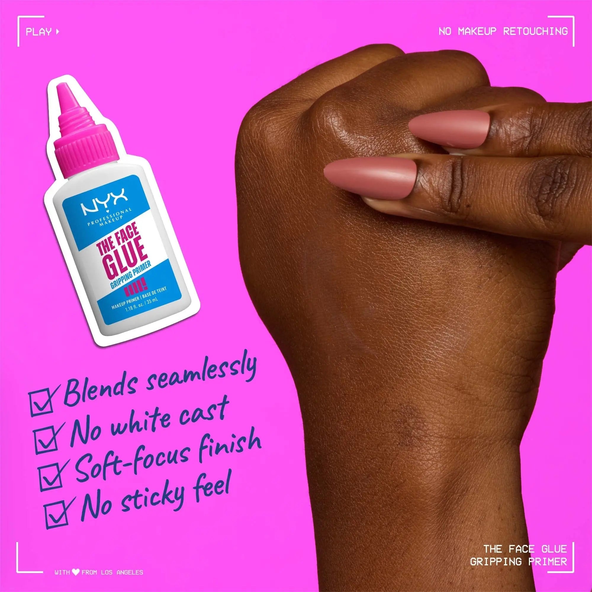 NYX Professional Makeup The Face Glue Gripping Primer