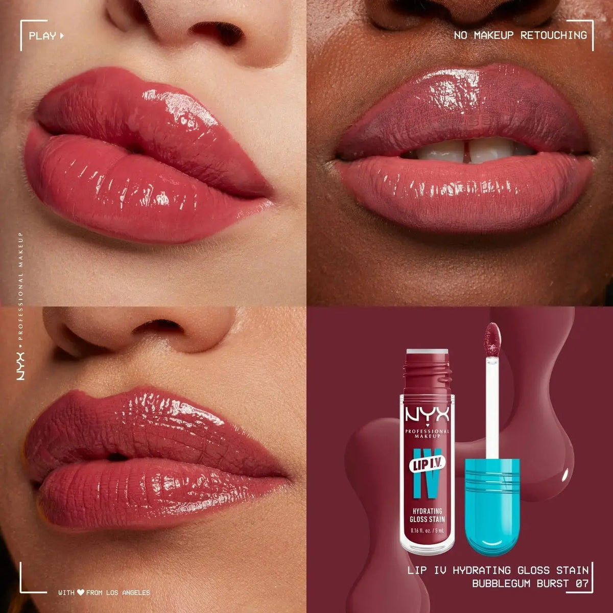 Nyx Professional Makeup Lip I.V. Hydrating Lip Gloss Stain
