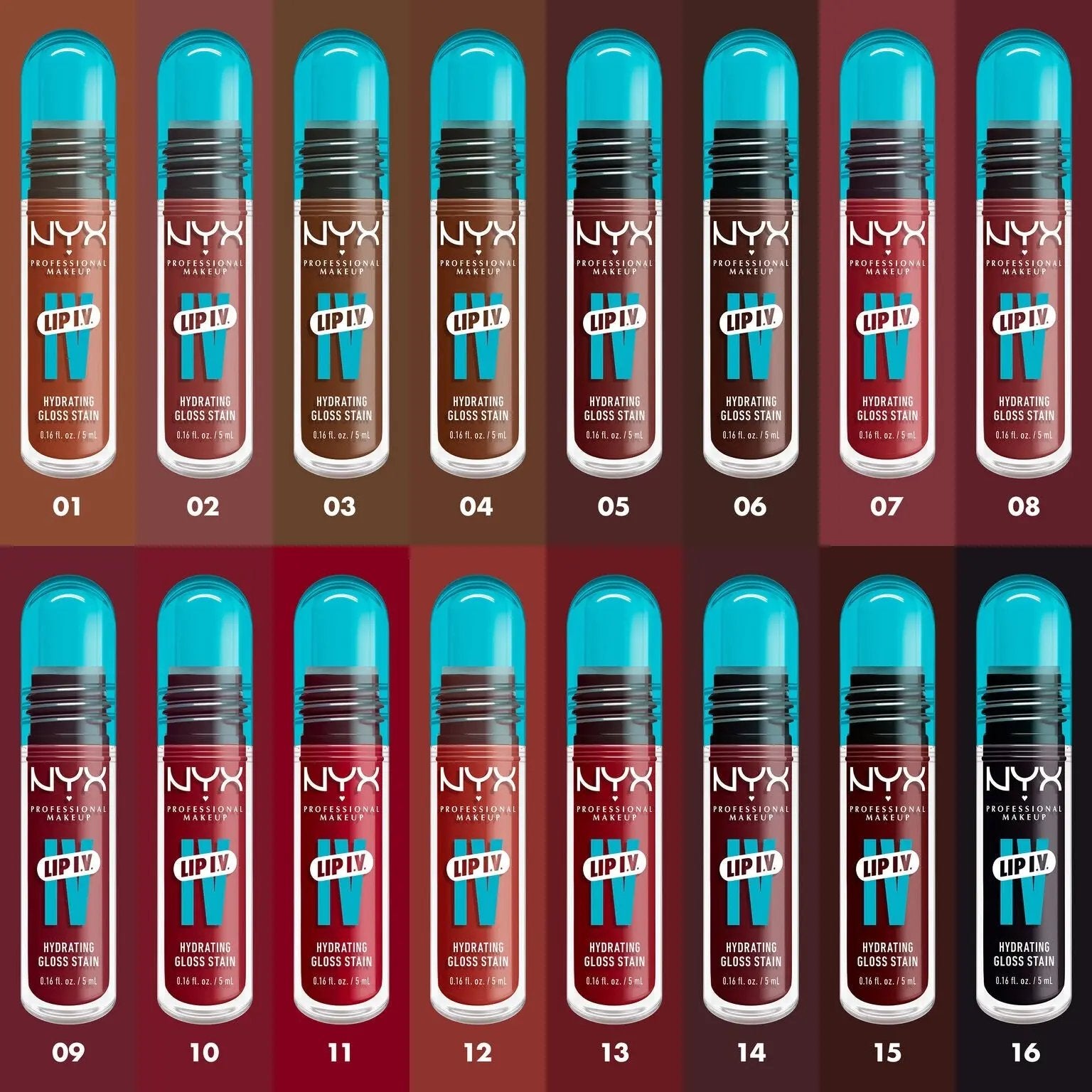 Nyx Professional Makeup Lip I.V. Hydrating Lip Gloss Stain