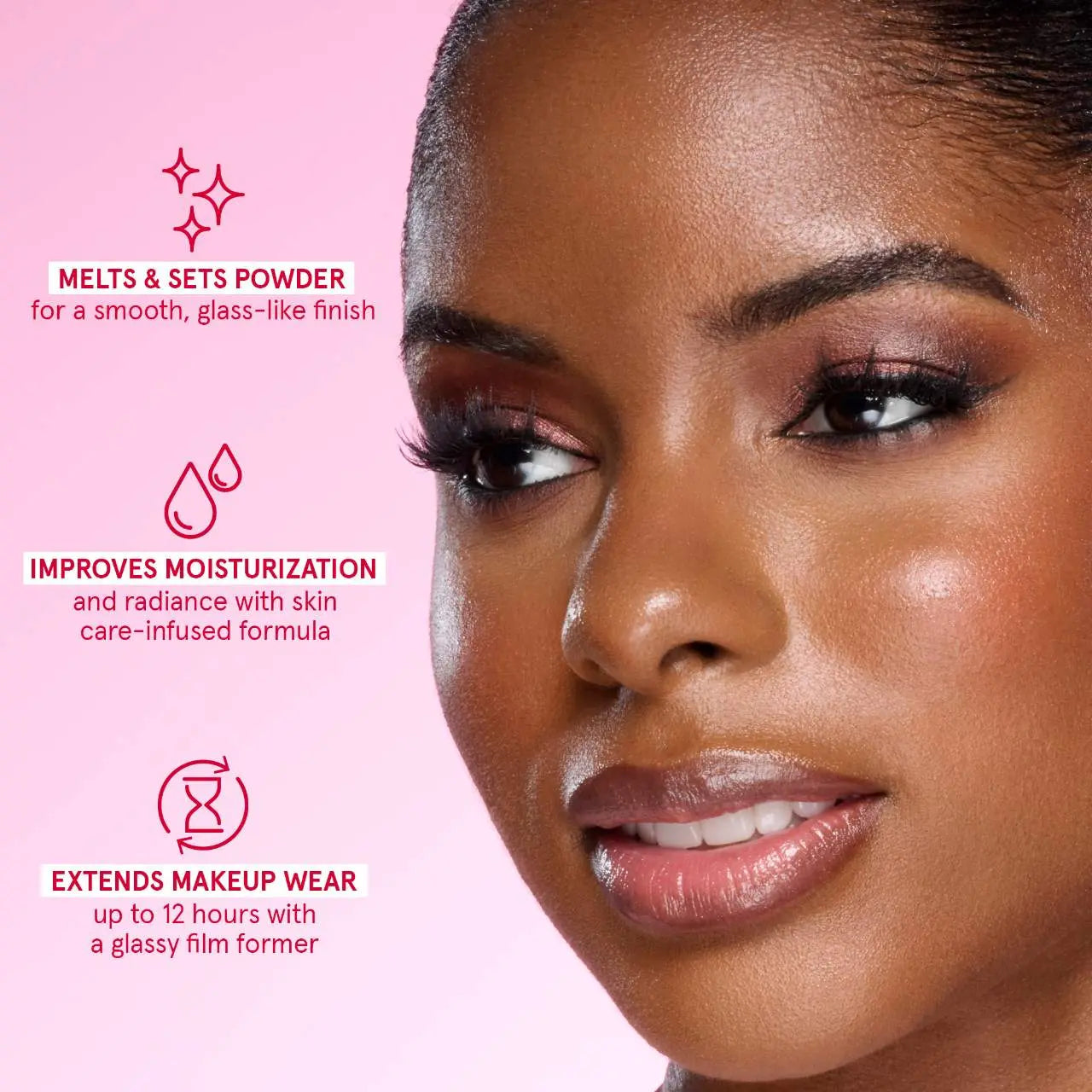 ONE/SIZE by Patrick Starrr Powder Melt Glass Setting Spray 100ml