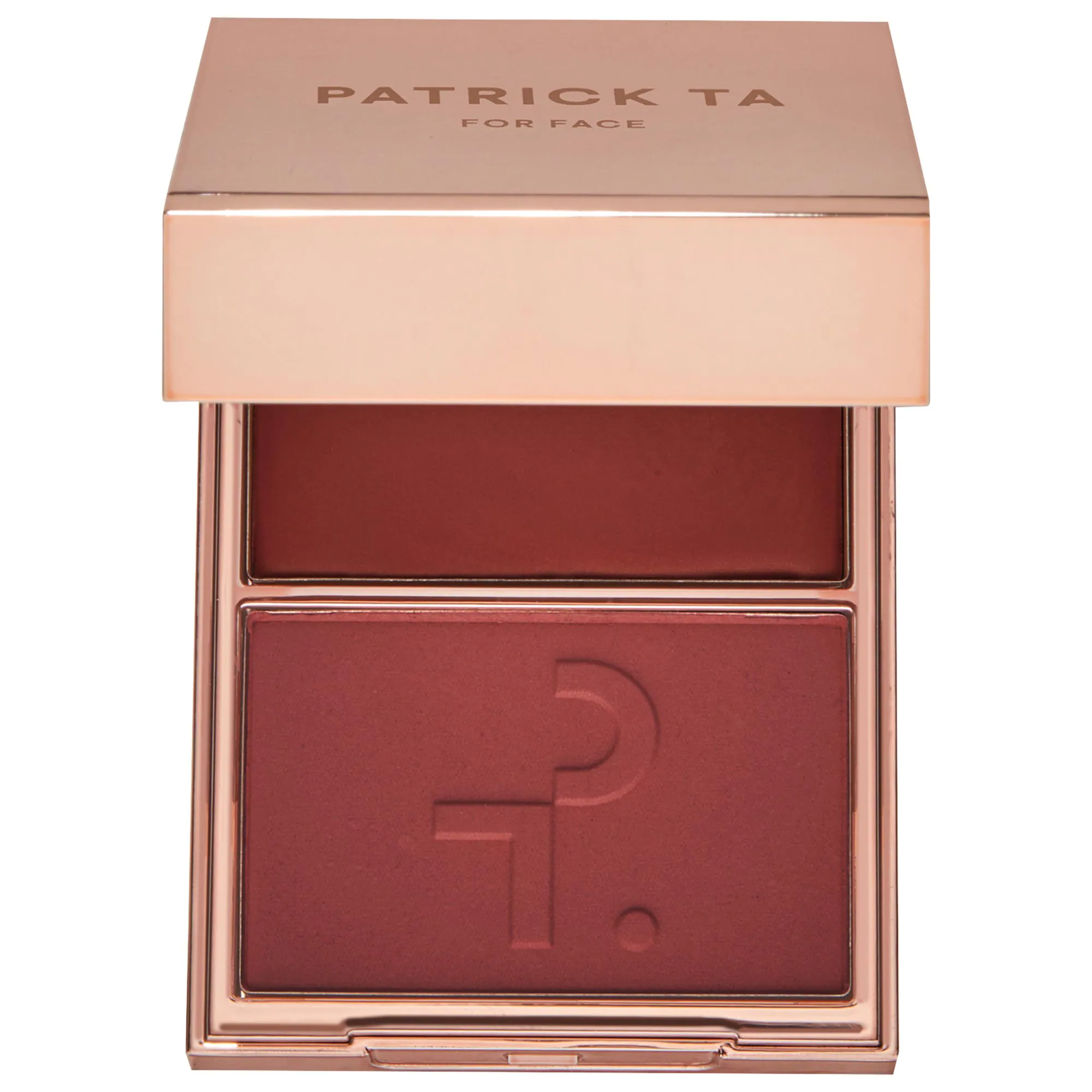 PATRICK TA Major Headlines Double-Take Crème & Powder Blush Duo She Knows Who She Is - terracotta