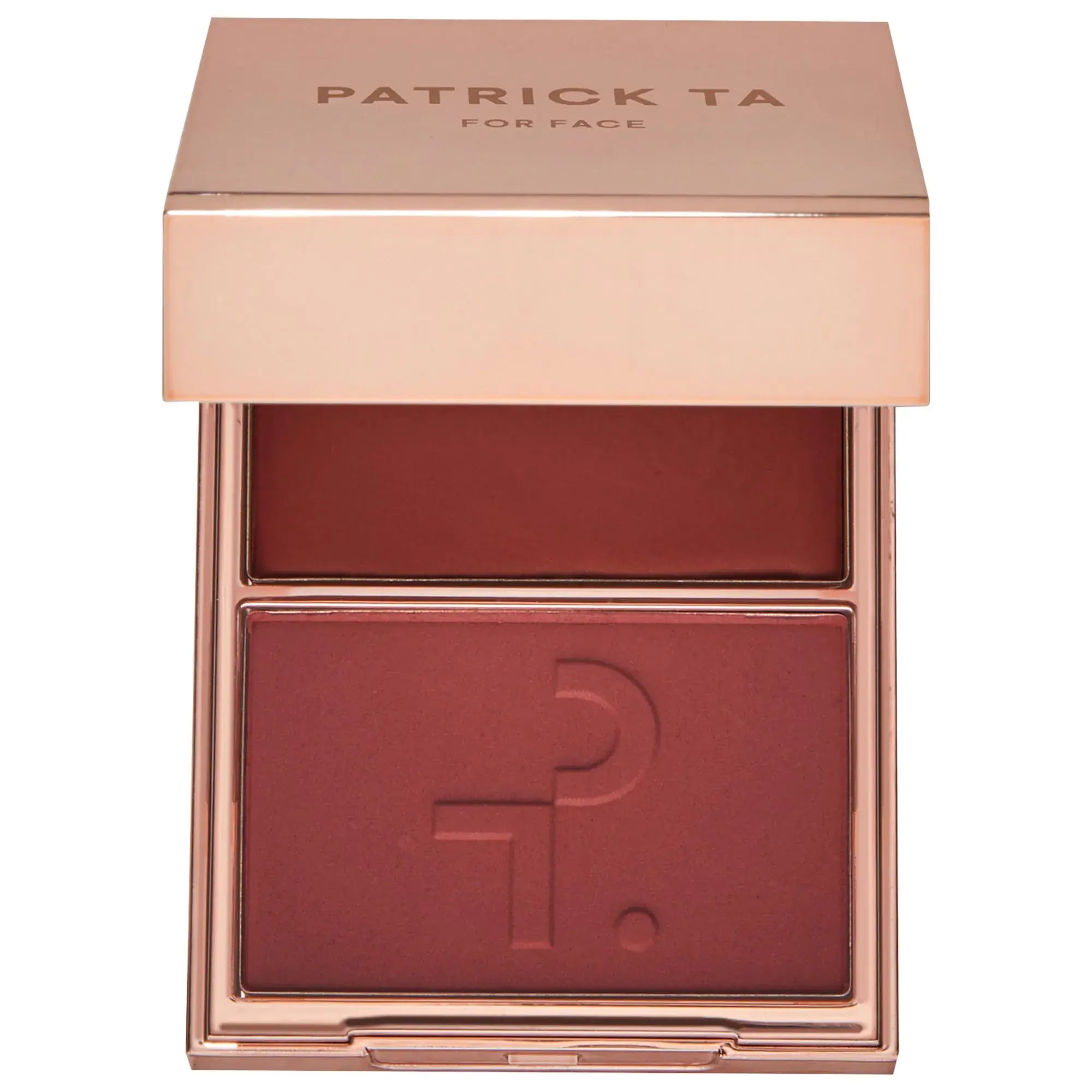PATRICK TA Major Headlines Double-Take Crème & Powder Blush Duo She Knows Who She Is - terracotta