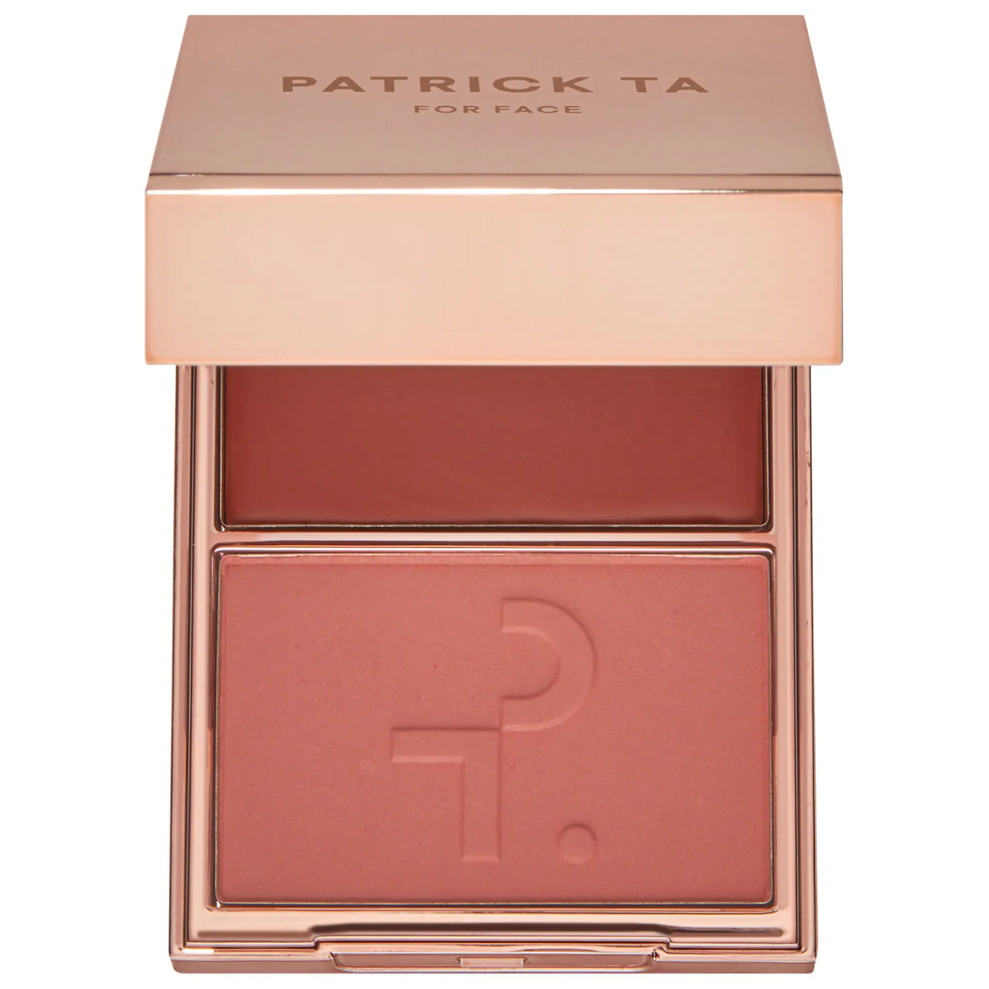 PATRICK TA Major Headlines Double-Take Crème & Powder Blush Duo She's Blushing - dusty rose